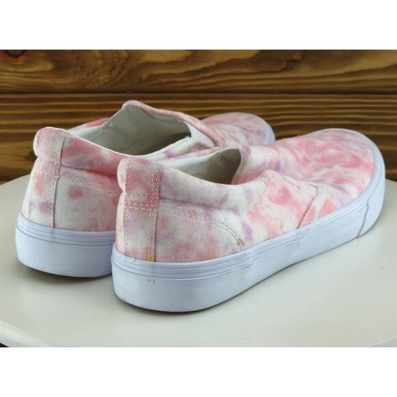 No Boundaries Size 9.5 Loafer Pink Fabric Medium Slip On‎ Women - Picture 6 of 11